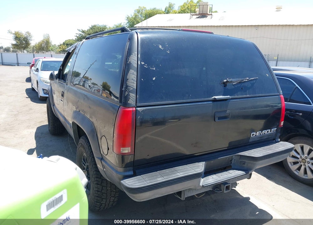 1997 CHEVROLET TAHOE VIN: 3GNEK18R6VG156112