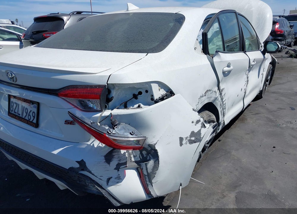 2022 TOYOTA COROLLA SE VIN: JTDS4MCE2N3502039