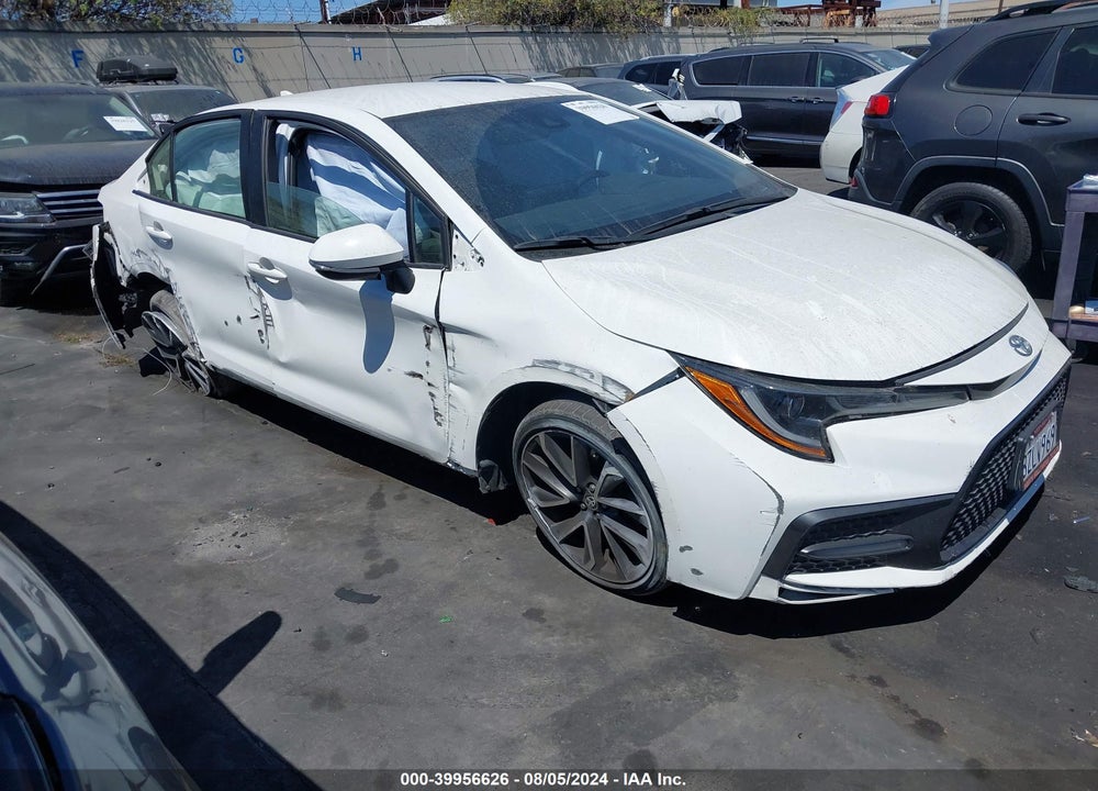 2022 TOYOTA COROLLA SE VIN: JTDS4MCE2N3502039