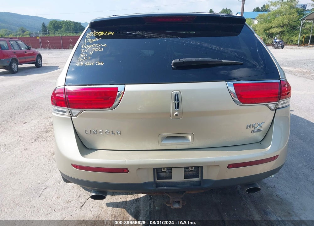 2011 LINCOLN MKX VIN: 2LMDJ8JK7BBJ03771