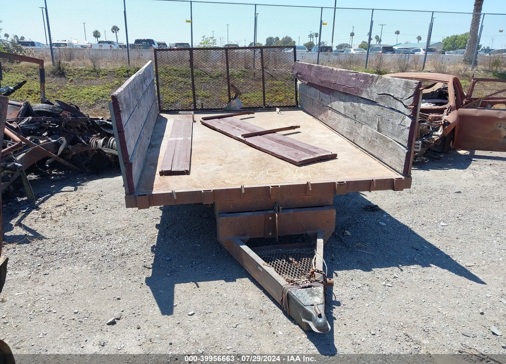 1990 UTILITY TRAILER VIN: UTT51049