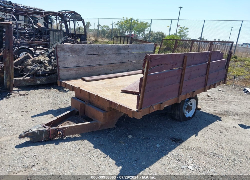 1990 UTILITY TRAILER VIN: UTT51049