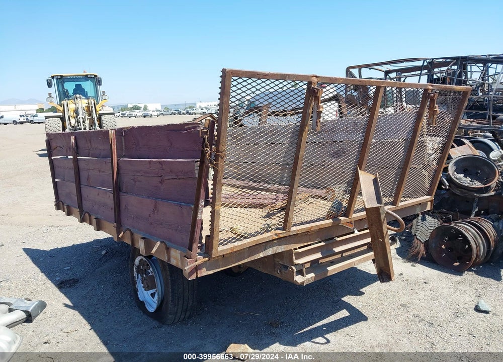 1990 UTILITY TRAILER VIN: UTT51049