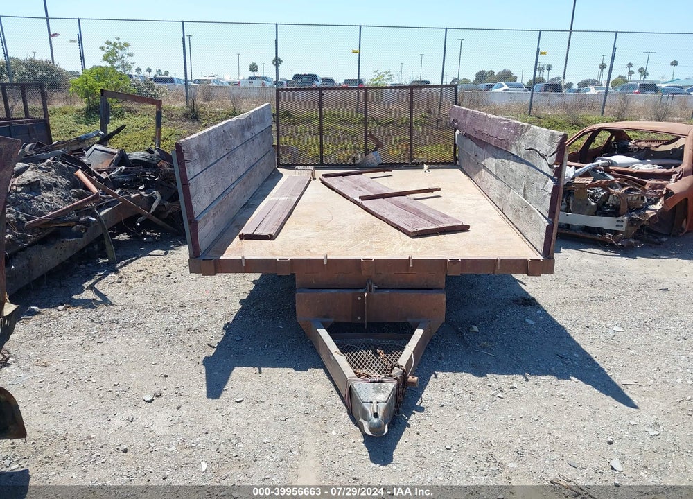 1990 UTILITY TRAILER VIN: UTT51049