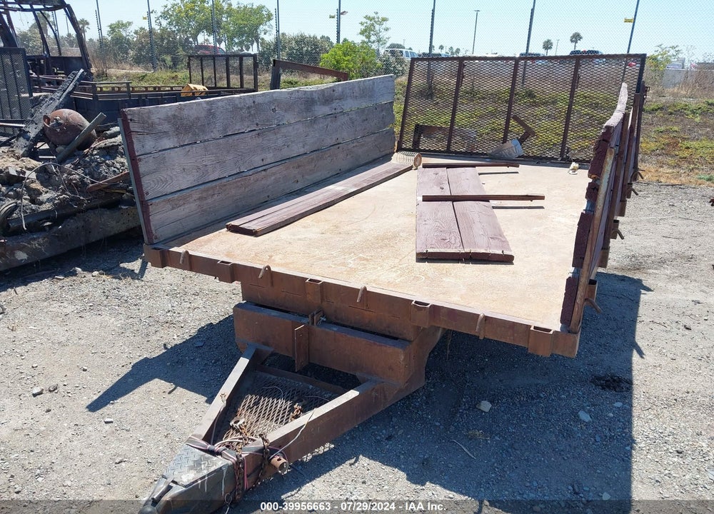 1990 UTILITY TRAILER VIN: UTT51049
