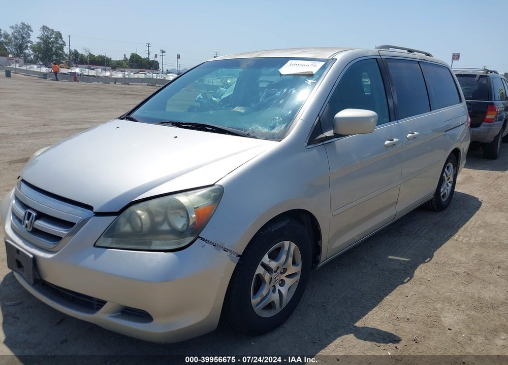 2006 HONDA ODYSSEY EX VIN: 5FNRL38406B402084