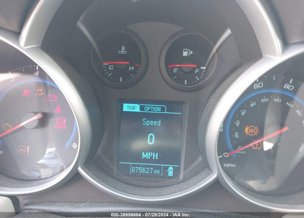 2015 CHEVROLET CRUZE 2LT AUTO VIN: 1G1PE5SB3F7265919