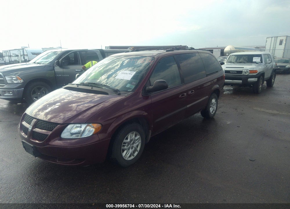 2001 DODGE GRAND CARAVAN SPORT VIN: 2B4GP443X1R362461