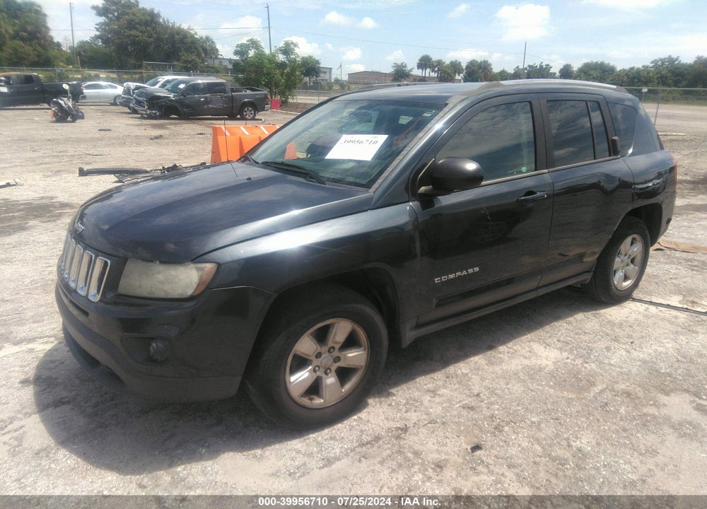 2014 JEEP COMPASS SPORT VIN: 1C4NJCBA2ED749666