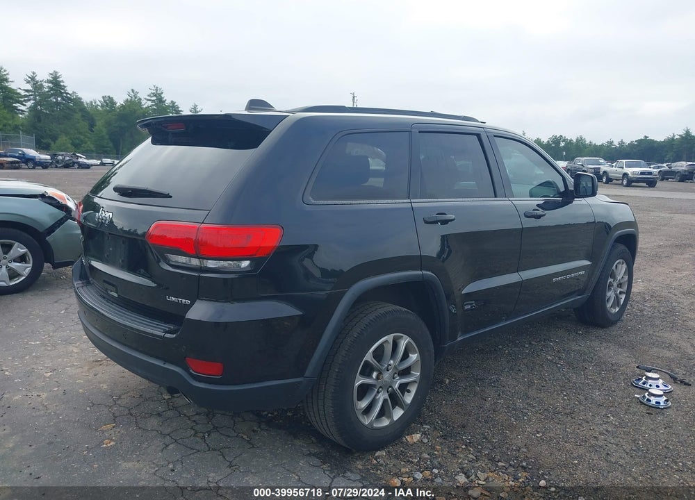 2016 JEEP GRAND CHEROKEE LIMITED VIN: 1C4RJFBG3GC495014