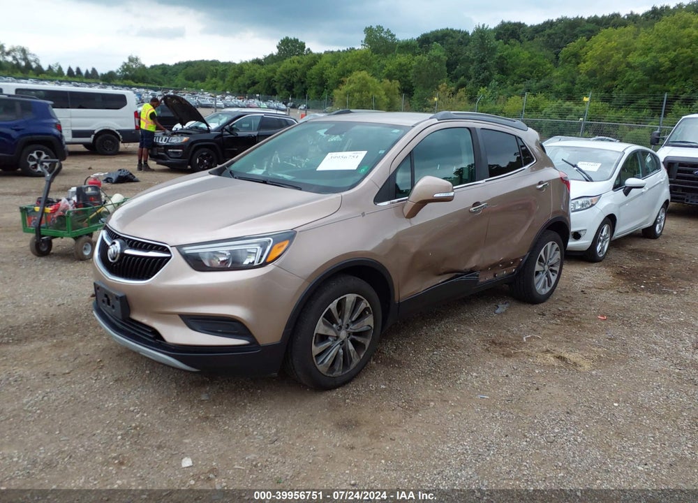 2018 BUICK ENCORE PREFERRED VIN: KL4CJASB9JB632381