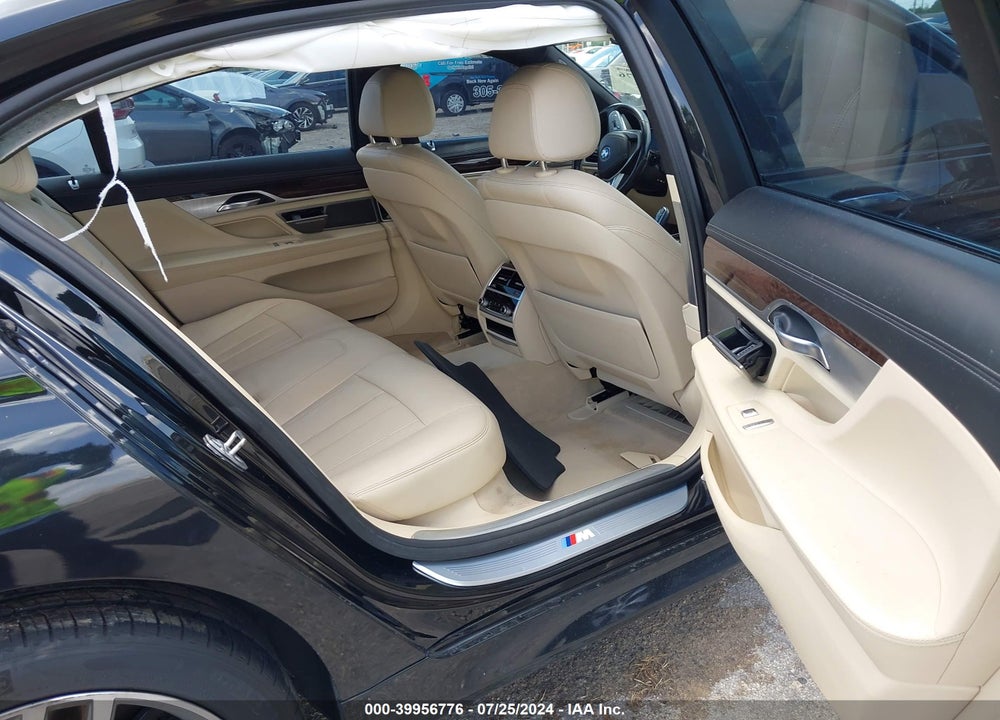 2017 BMW 740I XDRIVE VIN: WBA7E4C59HGU99508