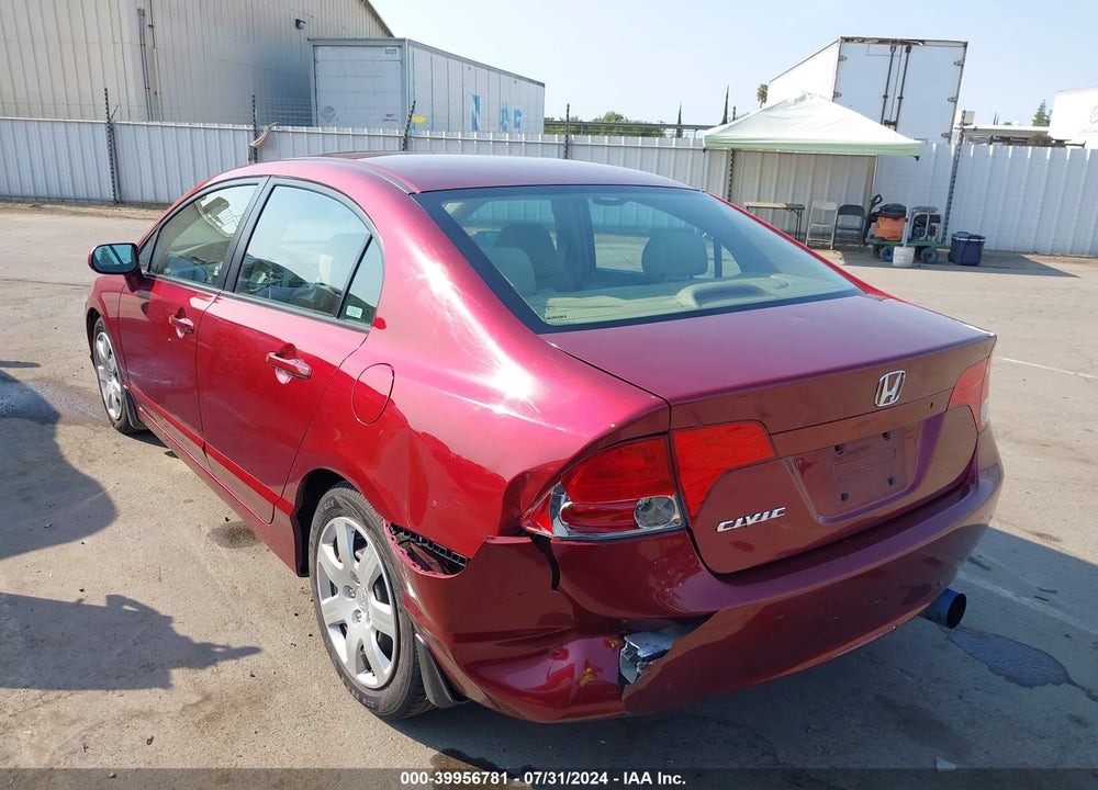 2006 HONDA CIVIC LX VIN: 1HGFA15586L114659