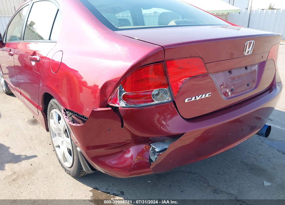 2006 HONDA CIVIC LX VIN: 1HGFA15586L114659
