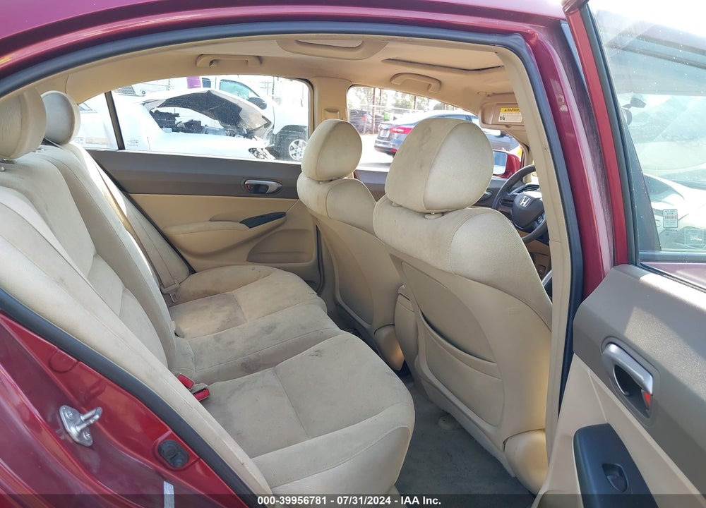 2006 HONDA CIVIC LX VIN: 1HGFA15586L114659
