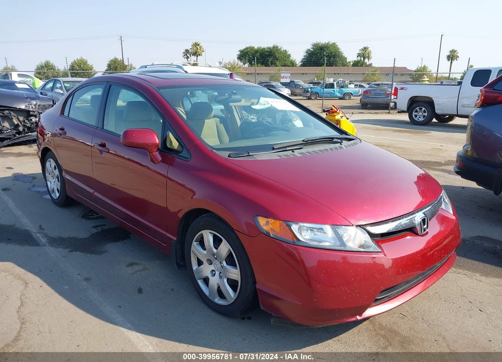 2006 HONDA CIVIC LX VIN: 1HGFA15586L114659