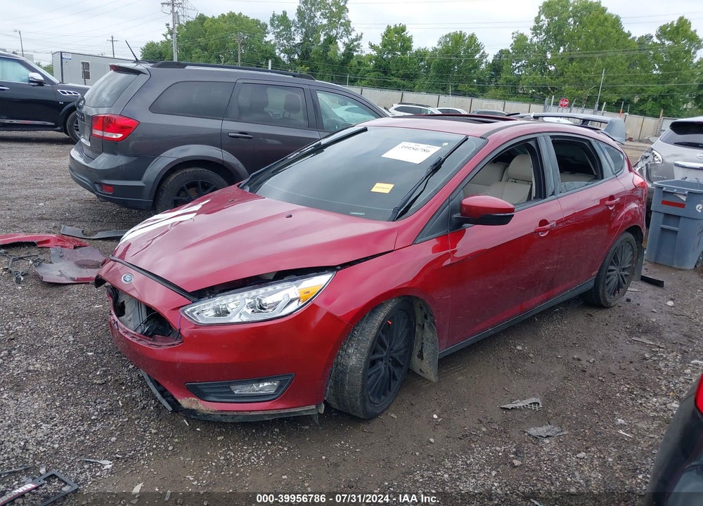 2017 FORD FOCUS TITANIUM VIN: 1FADP3N26HL279754