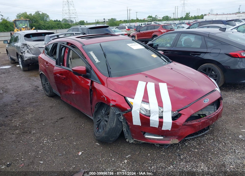 2017 FORD FOCUS TITANIUM VIN: 1FADP3N26HL279754