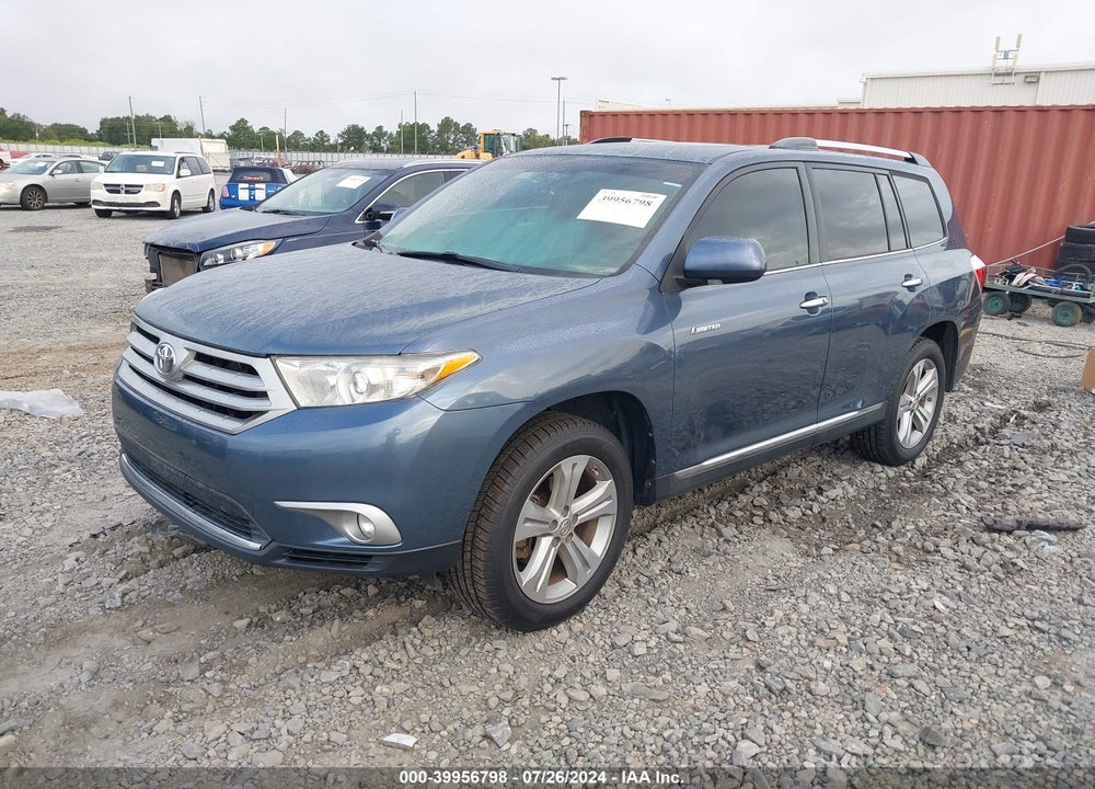 2013 TOYOTA HIGHLANDER VIN: 5TDYK3EH5DS100286