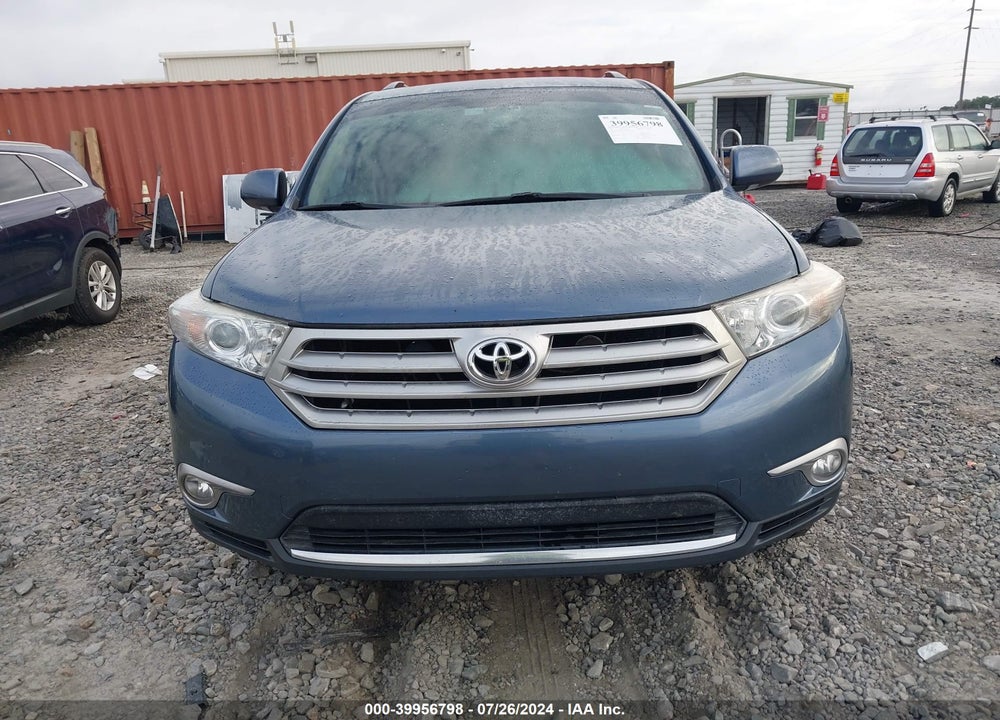 2013 TOYOTA HIGHLANDER VIN: 5TDYK3EH5DS100286