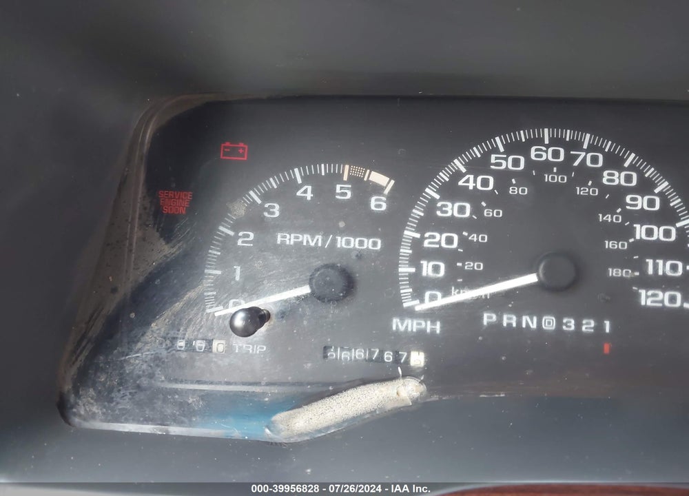 2000 CADILLAC ESCALADE STANDARD VIN: 1GYEK63R2YR214714
