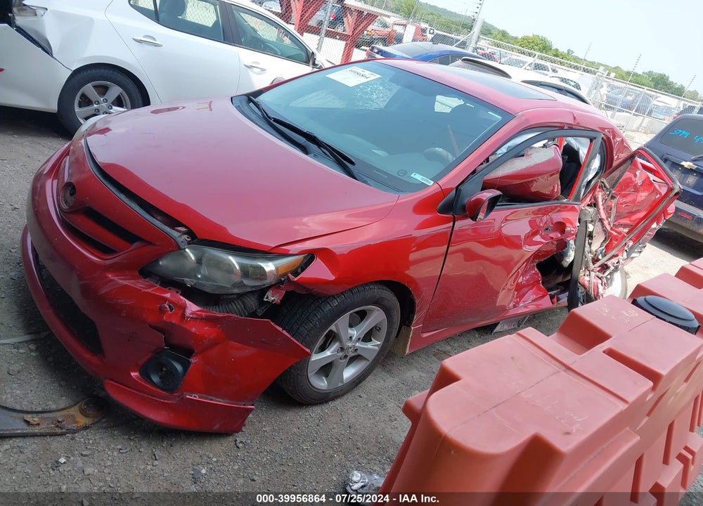 2011 TOYOTA COROLLA LE/S VIN: 2T1BU4EE8BC733561