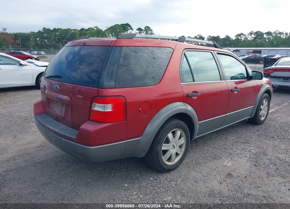 2006 FORD FREESTYLE SE VIN: 1FMZK01156GA39056