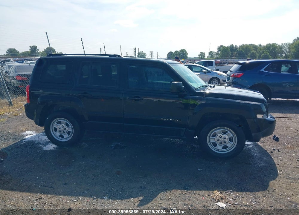 2014 JEEP PATRIOT SPORT VIN: 1C4NJPBA1ED749701