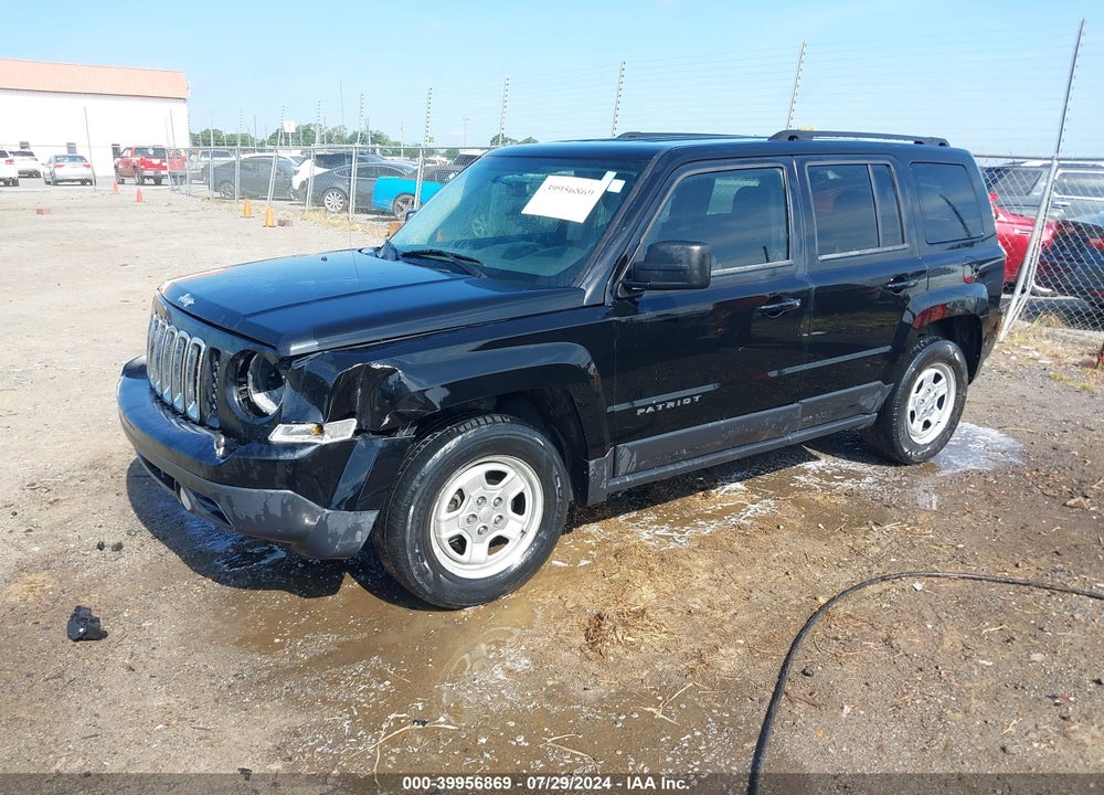 2014 JEEP PATRIOT SPORT VIN: 1C4NJPBA1ED749701