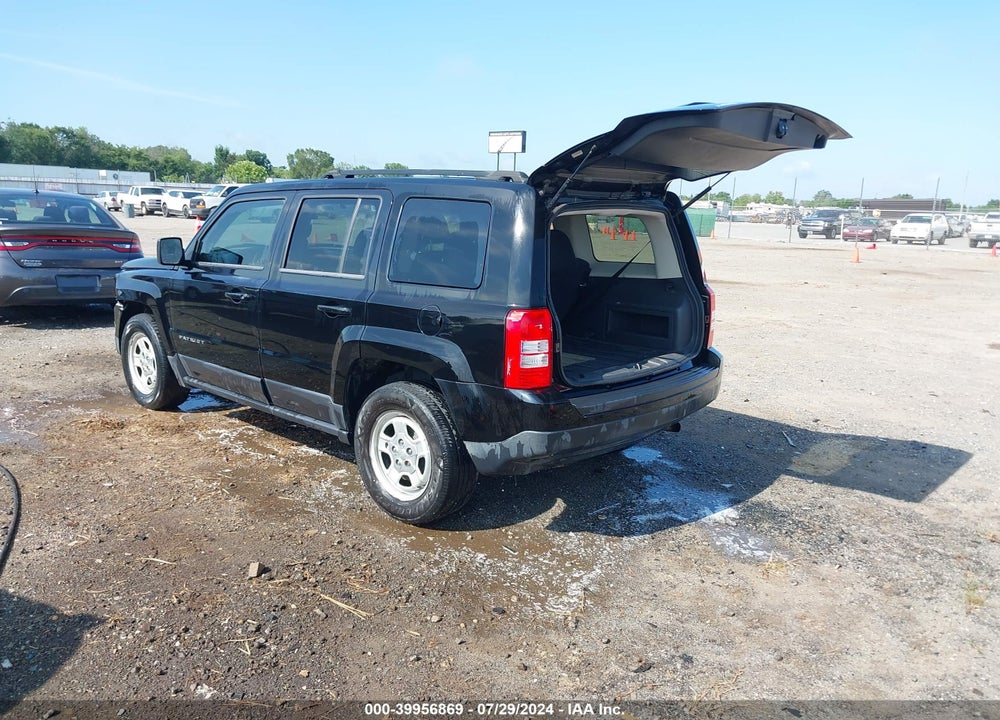 2014 JEEP PATRIOT SPORT VIN: 1C4NJPBA1ED749701