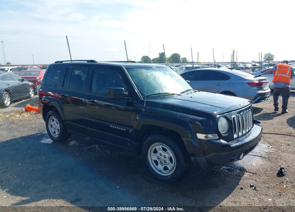 2014 JEEP PATRIOT SPORT VIN: 1C4NJPBA1ED749701