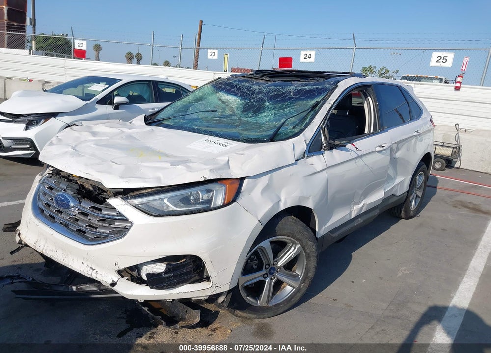 2019 FORD EDGE SEL VIN: 2FMPK3J93KBB46820