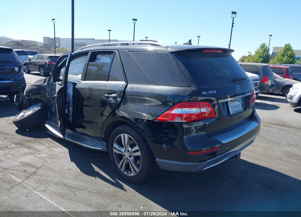 2013 MERCEDES-BENZ ML 350 VIN: 4JGDA5JB0DA257344