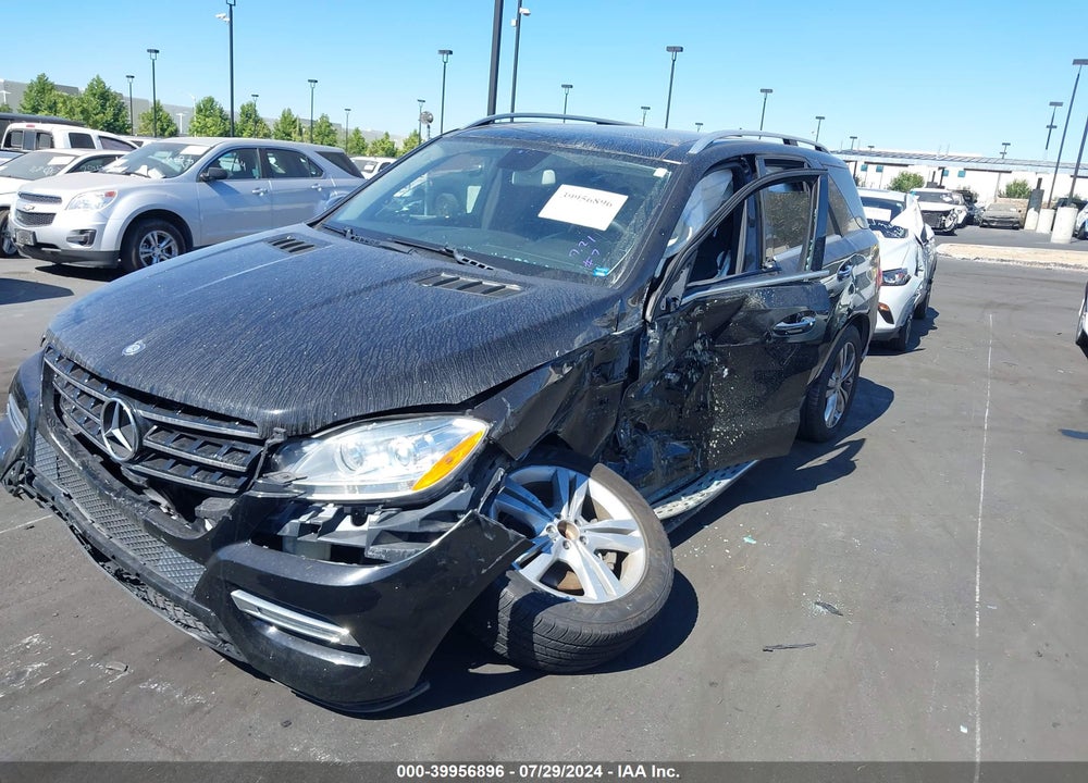 2013 MERCEDES-BENZ ML 350 VIN: 4JGDA5JB0DA257344