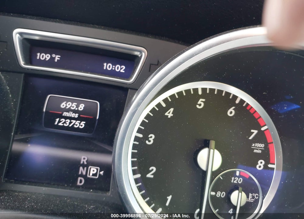 2013 MERCEDES-BENZ ML 350 VIN: 4JGDA5JB0DA257344