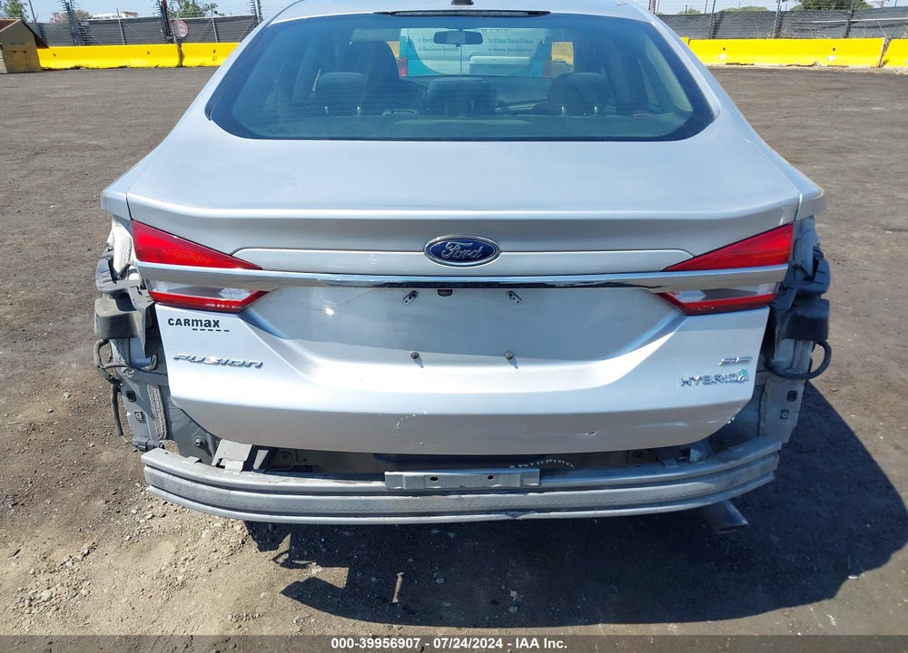 2018 FORD FUSION HYBRID VIN: 3FA6P0LU5JR197078