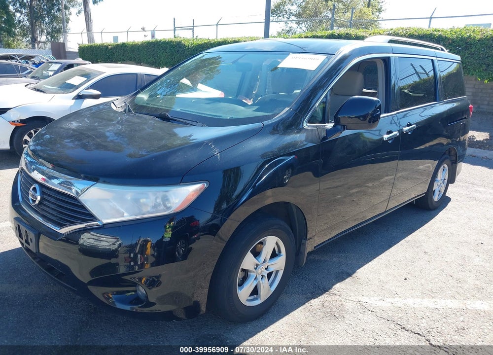 2015 NISSAN QUEST PLATINUM/S/SL/SV VIN: JN8AE2KP7F9133939