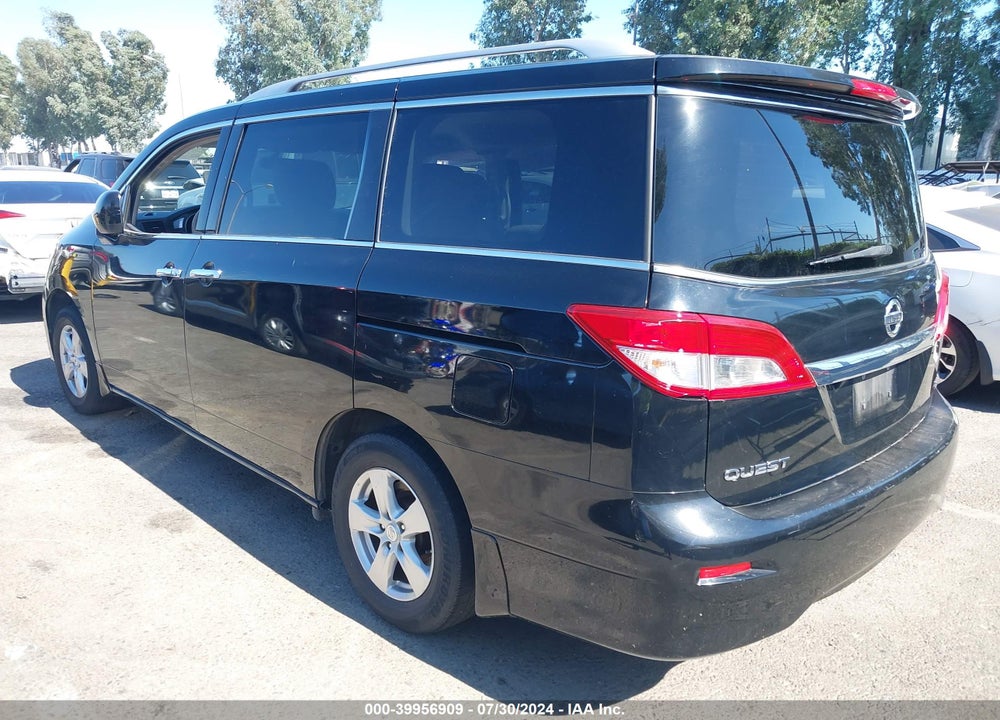 2015 NISSAN QUEST PLATINUM/S/SL/SV VIN: JN8AE2KP7F9133939