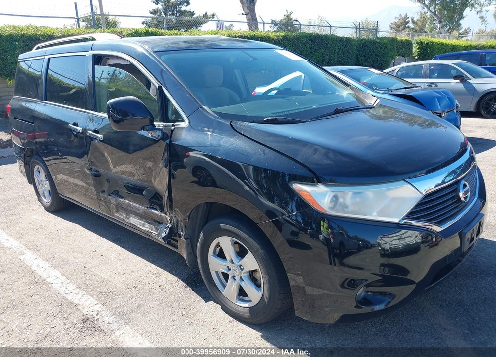 2015 NISSAN QUEST PLATINUM/S/SL/SV VIN: JN8AE2KP7F9133939