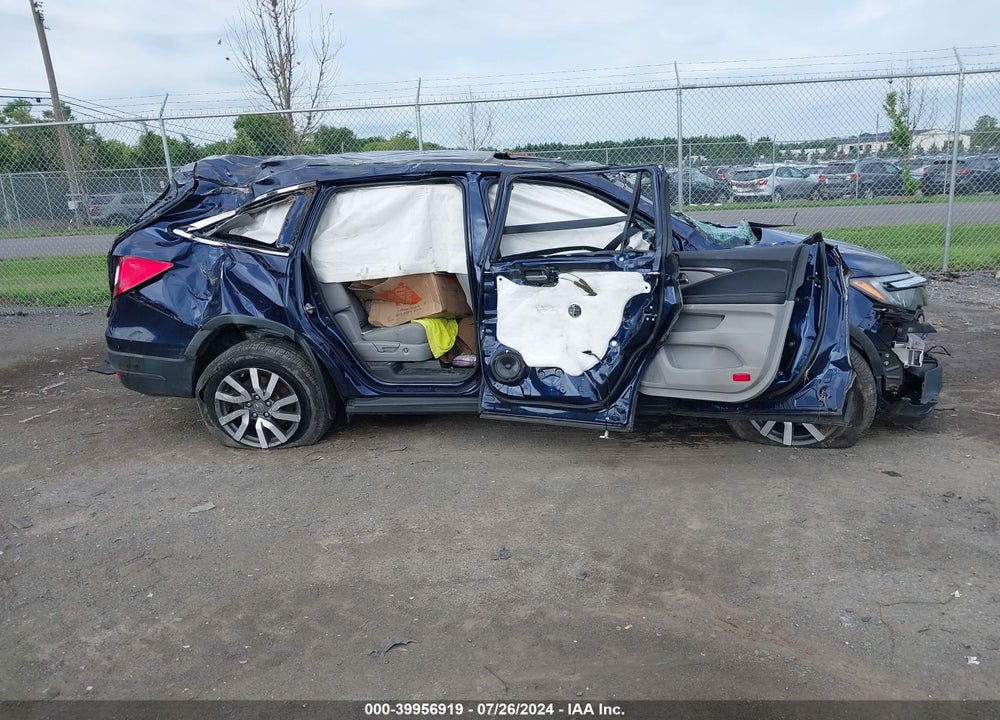 2019 HONDA PILOT EX-L VIN: 5FNYF6H51KB066842