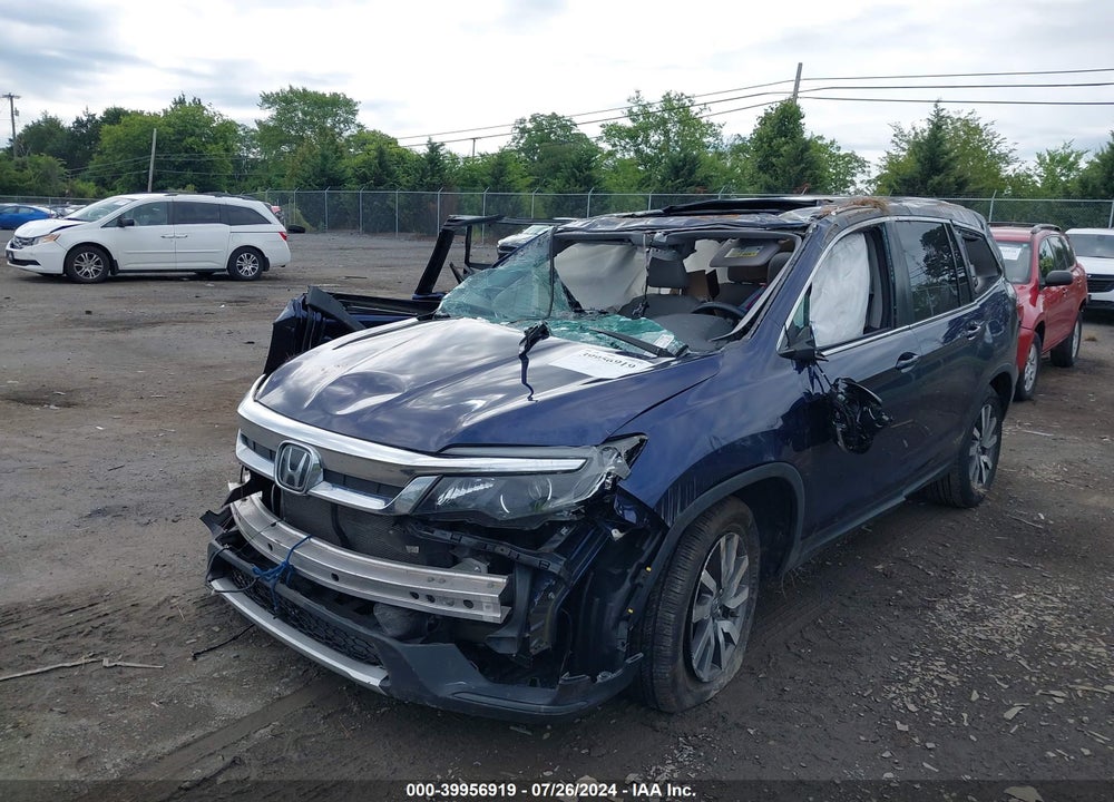 2019 HONDA PILOT EX-L VIN: 5FNYF6H51KB066842
