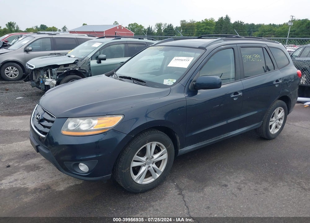 2010 HYUNDAI SANTA FE SE VIN: 5NMSH4AG5AH387960