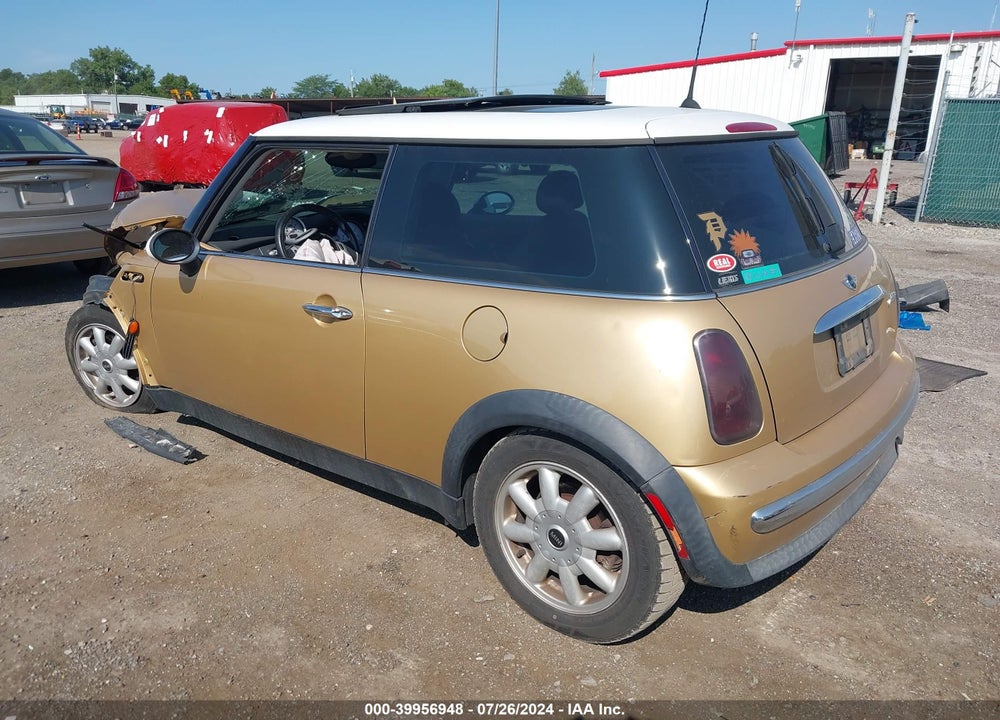 2004 MINI COOPER VIN: WMWRC334X4TC51529