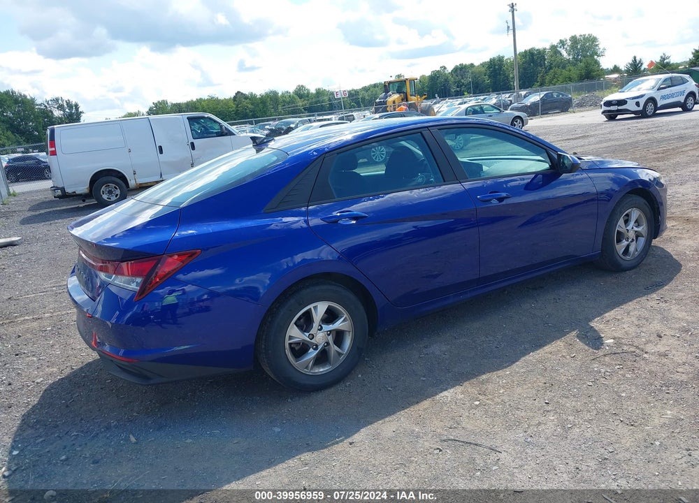 2021 HYUNDAI ELANTRA SE VIN: 5NPLL4AG9MH034874