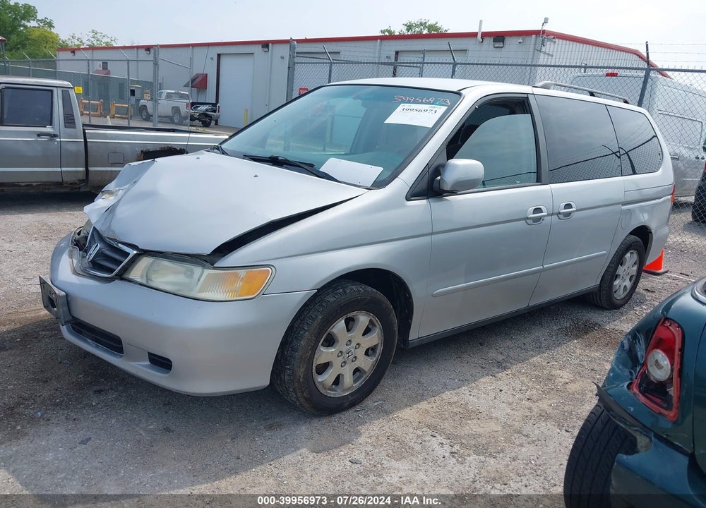 2002 HONDA ODYSSEY EX VIN: 5FNRL186X2B049675