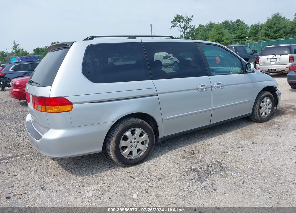 2002 HONDA ODYSSEY EX VIN: 5FNRL186X2B049675