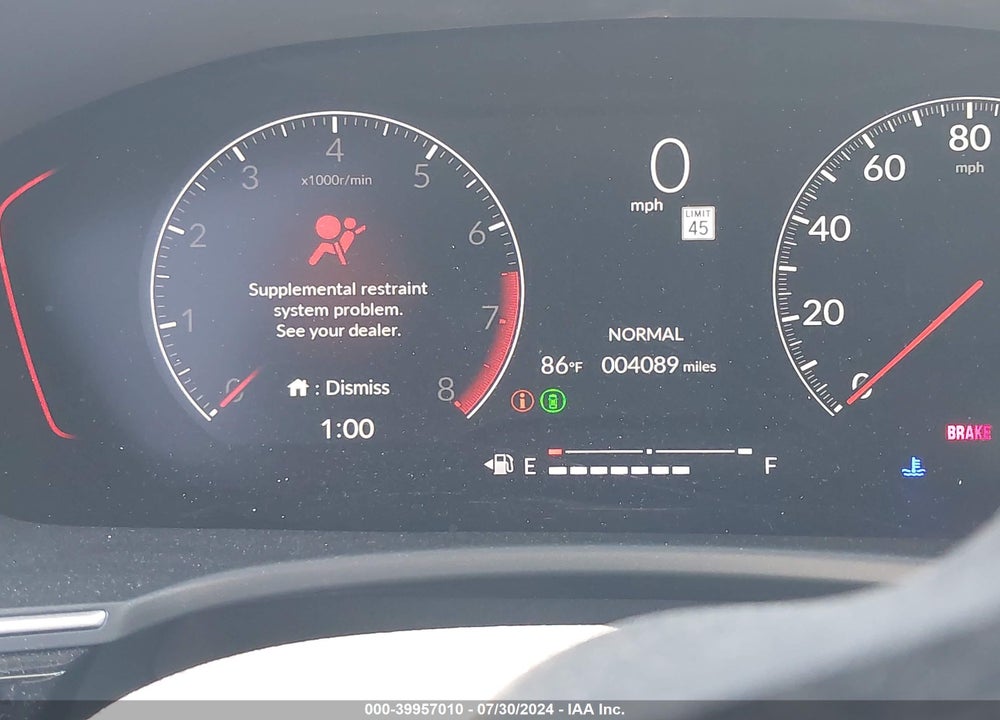 2024 HONDA CIVIC SI SEDAN VIN: 2HGFE1E56RH473983