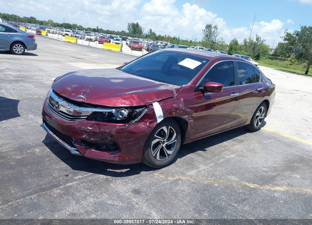 2017 HONDA ACCORD LX VIN: 1HGCR2F32HA202314