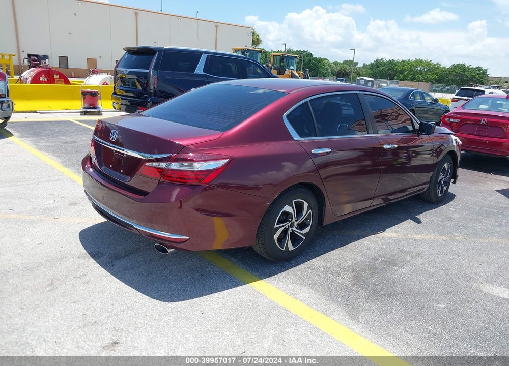 2017 HONDA ACCORD LX VIN: 1HGCR2F32HA202314