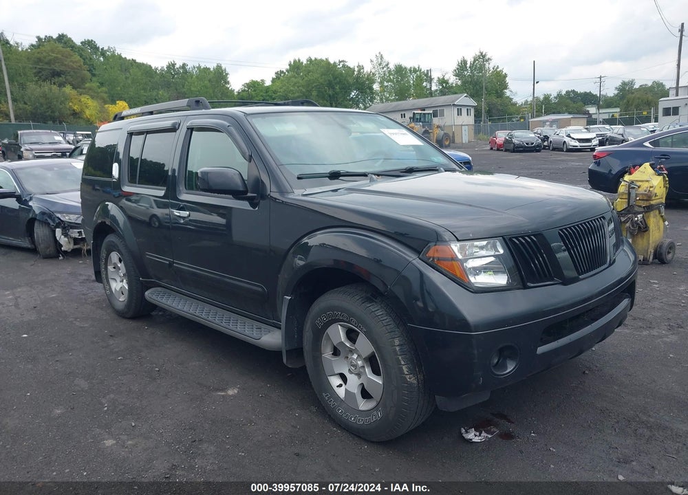 2007 NISSAN PATHFINDER SE VIN: 5N1AR18W47C608942